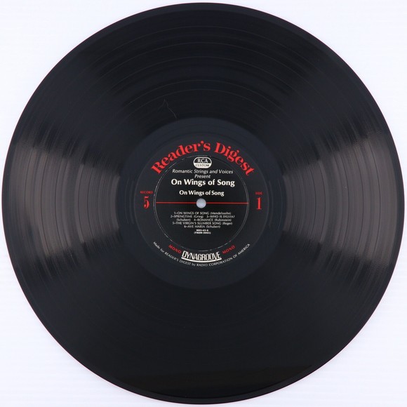 Romantic Strings & Voices Present On Wings Of Song 6x LP Record Box Set RDA 43-A - Picture 15 of 16